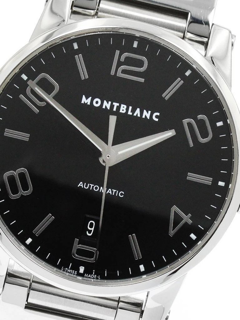 Montblanc Time Walker 7188 Date Black Dial Automatic Mens Watch934296